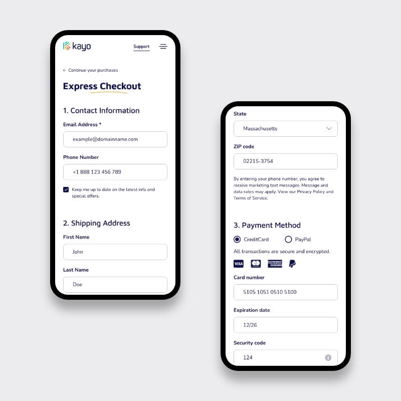 Mobile prototype usability testing with user feedback