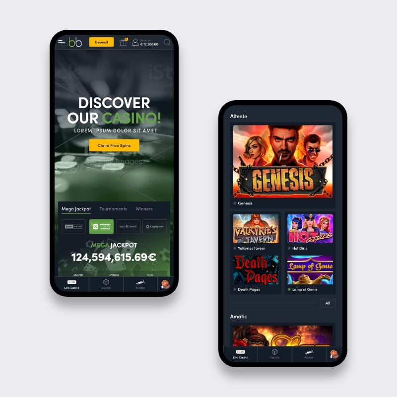 Tablet view of generic layout and navigation confusion on the pre-redesign sportsbook UI