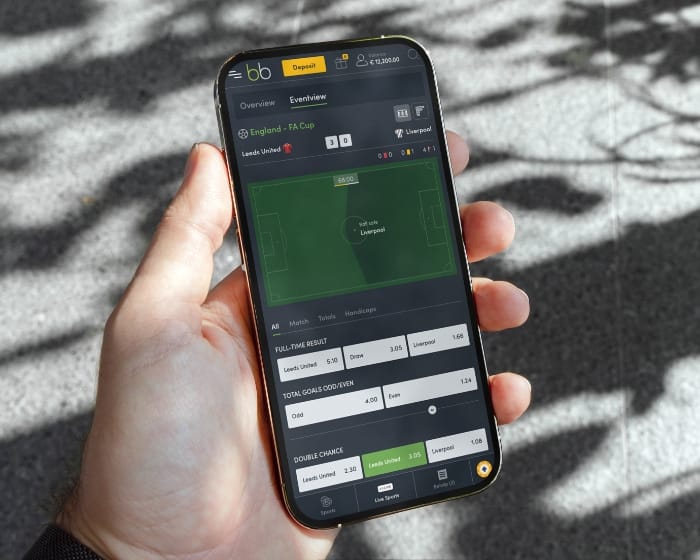 Custom sportsbook platform UX/UI design and development