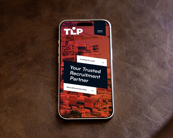 TLP recruitment website op mobiel, recruitment website met ATS-koppeling voor uitzendbureaus