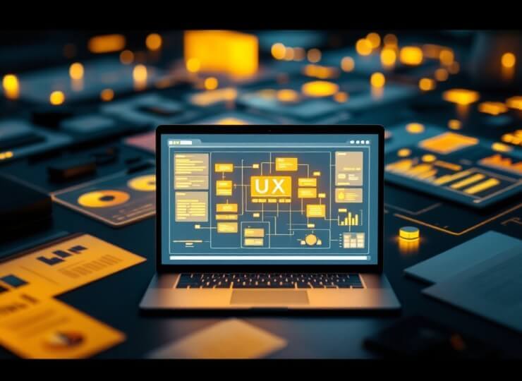 aws of UX Design: Illustration of Miller’s Law showing chunked information for better user understanding.