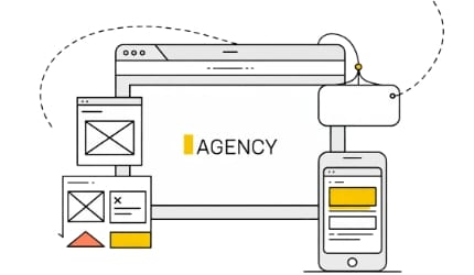 White-label web design and UX/UI mock-up for agencies to scale faster