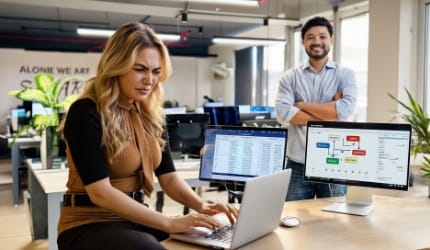 replacing manual copy-paste with fast, secure API integrations for automation
