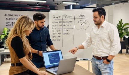 resolving react vs vue decisions through javascript frameworks comparison