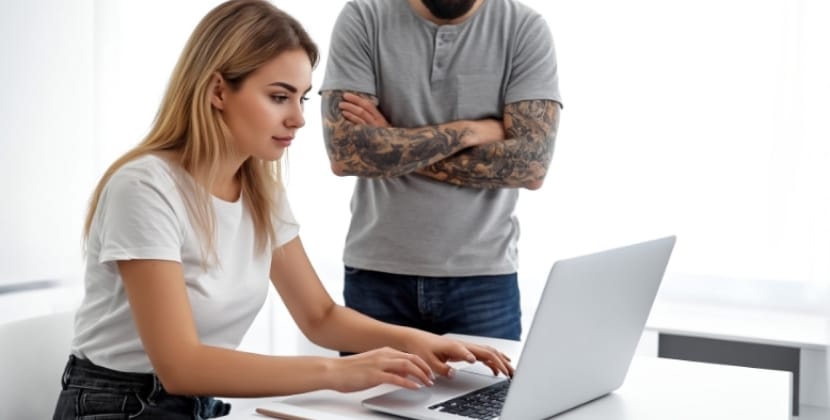 Web designers updating fresh content on the website during a redesign