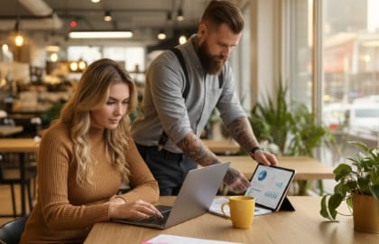 Weekly CMS and plugin updates shown with planner dots and maintenance gear