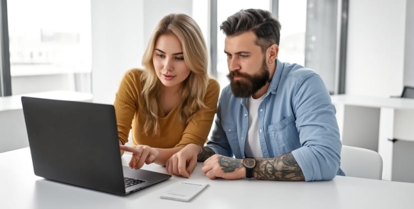 React Native developers collaborating for app development