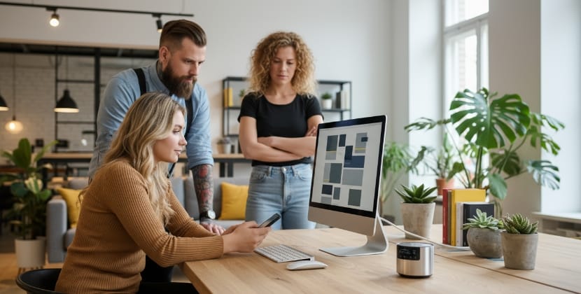 UX design for AI-powered products, results comparison