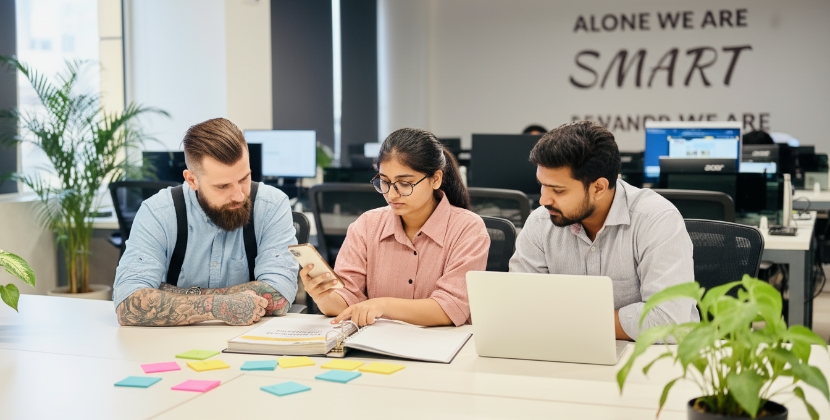 team plant hybride live chat en chatbot ecommerce aanpak op kantoor