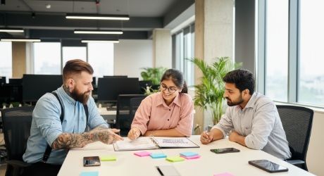 team bespreekt live chat vs chatbot strategie voor ecommerce conversie