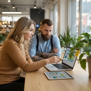 Agency development partner collaborating on a shared delivery plan