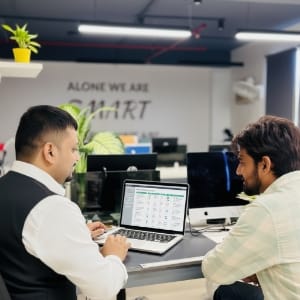 Cockpit integration field mapping review on laptop with table UI and column ruler