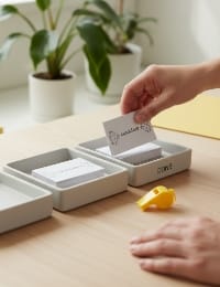 recruitment UX workflow organisation, candidate stages visualised with trays for clearer recruiter journeys