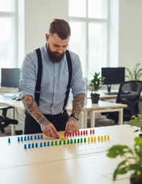 web application development services collaboration, cross-checking mobile and desktop flows in one team session