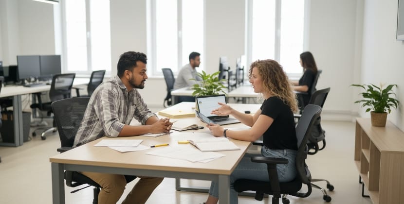 Team preparing a checklist for local SEO FAQ and call to action section