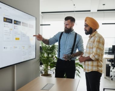 Agency planning web design for recruitment agencies with a new career portal layout