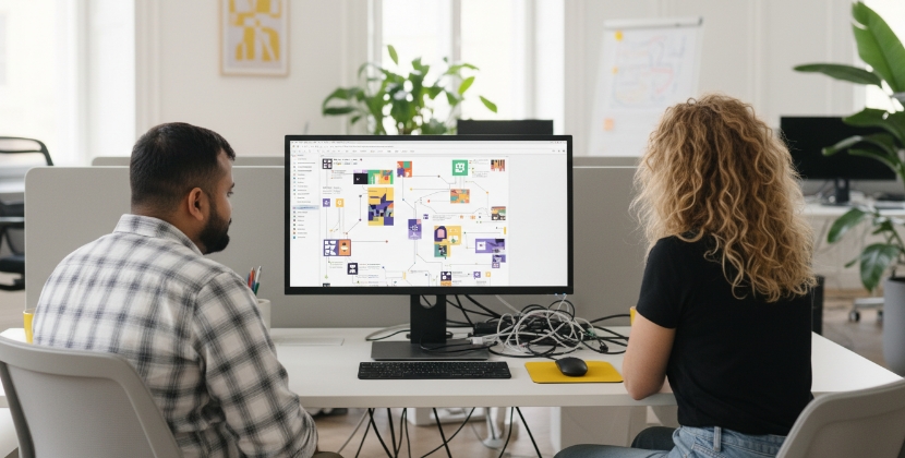 team bespreekt schema markup implementatie voor betere AI-zichtbaarheid