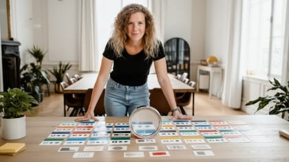 WCAG 2.2 AA standards check for recruitment interface design, contrast and labels reviewed on desk