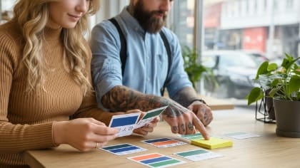 WCAG 2.2 AA compliance audit for mobile career site development, contrast and label checks for accessibility