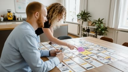 UX UI design Zwolle building a consistent design system, UI components laid out in a unified library grid