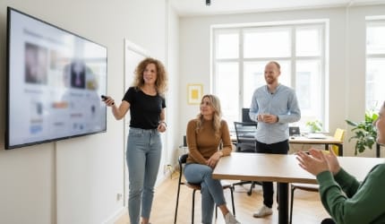 Development services with weekly demos and clear communication