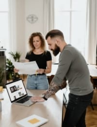 Finished project delivered under agency brand using white label web development services