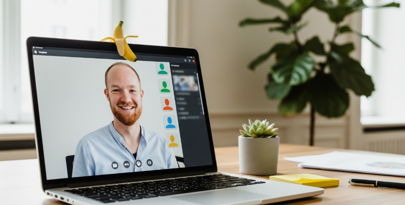 Discovery call over SEO uitbesteden op laptop