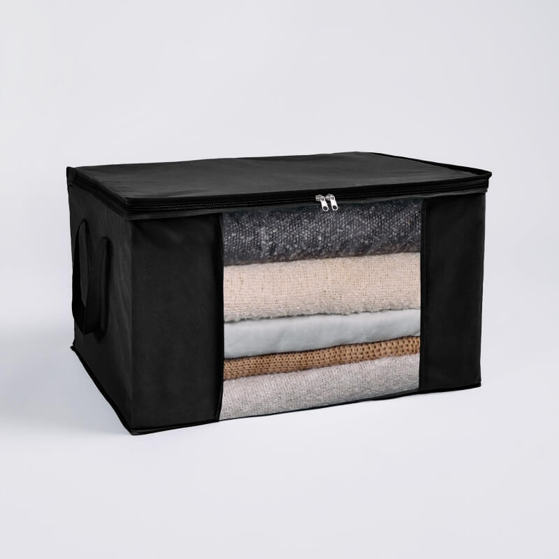 AI product image prompts used to create ecommerce-ready studio shot of underbed storage organiser