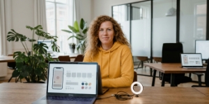 Content creation and design work at a social media marketing agency, shaping visuals for social media marketing services