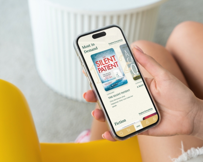 House of Books boekenabonnement website op mobiel, maatwerk abonnementsplatform door Studio Ubique