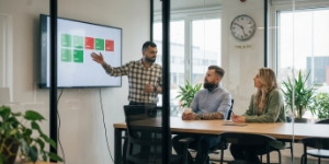 Digital marketing services en reputatie-aanpak besproken, team werkt aan digital marketing agency Netherlands