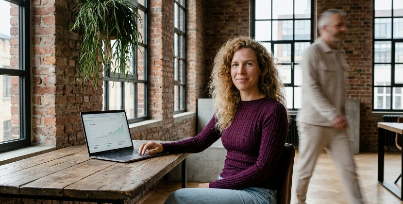 Analyseoverzicht met organisch verkeer, 404-fouten en conversieratio-trends in de 90 dagen na een Shopify-migratielancering